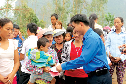 ท้องถิ่นต่างๆทั่วประเทศช่วยเหลือผู้ประสบภัยจากพายุหวู่ติ๊บต่อไป